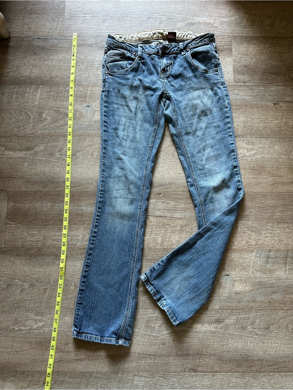Zara Women's Light Blue Bootcut Jeans